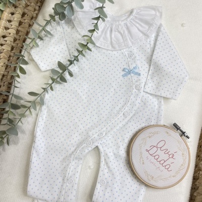 Babygrow&#x20;algod&#x00E3;o&#x20;&#x00E0;s&#x20;bolinhas