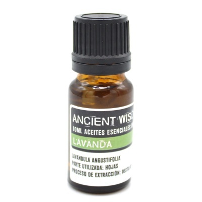 Frasco pequeno de óleo essencial de lavanda da Ancient Wisdom