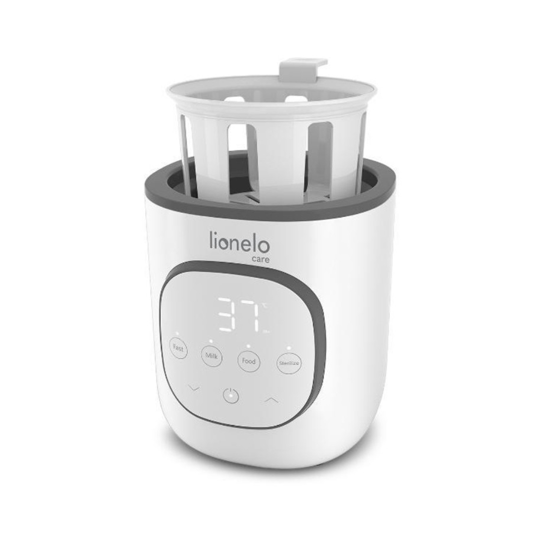 Esterilizador/aquecedor eletrónico branco com display digital da lionelo care