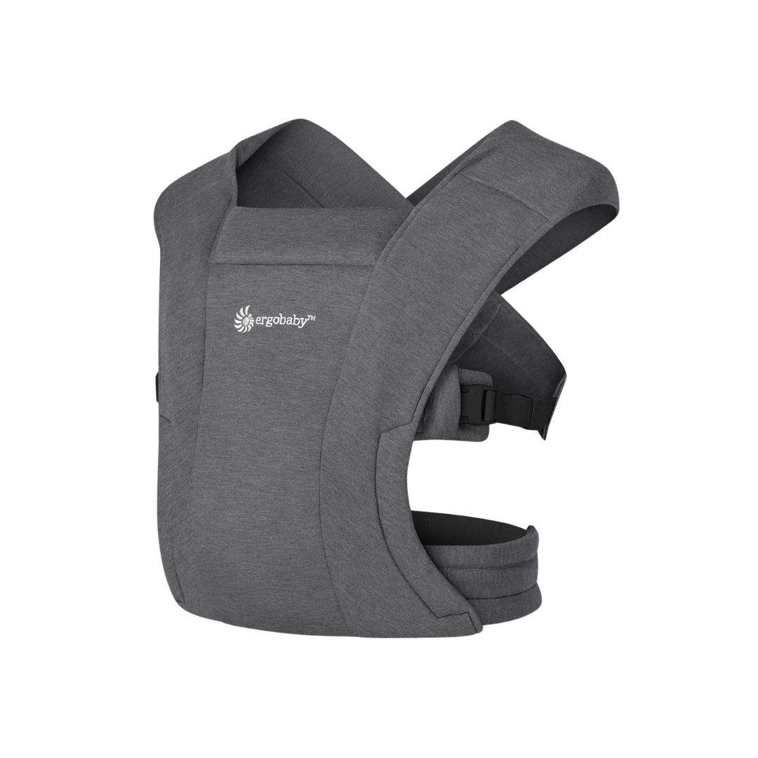 Porta-bebés ergonómico ergobaby cinzento com alças largas acolchoadas