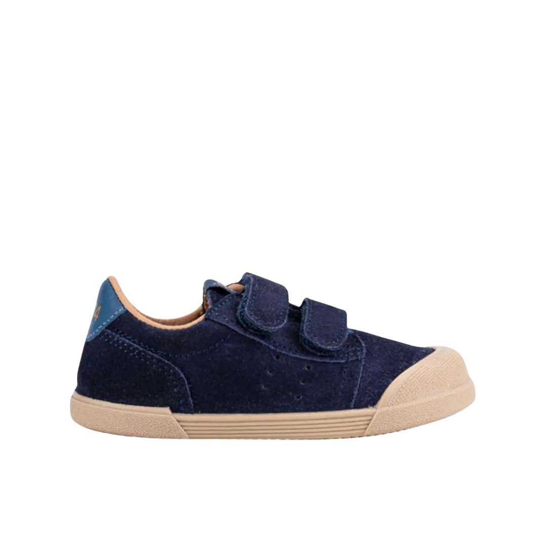 Ténis infantil azul escuro com fecho de velcro