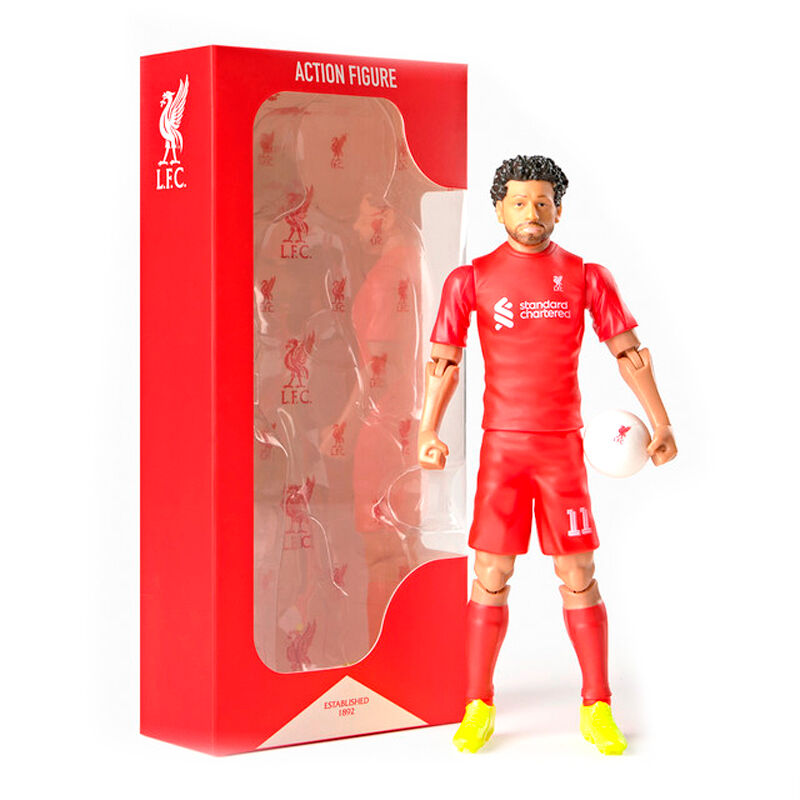 Figura de ação do Liverpool FC com embalagem vermelha