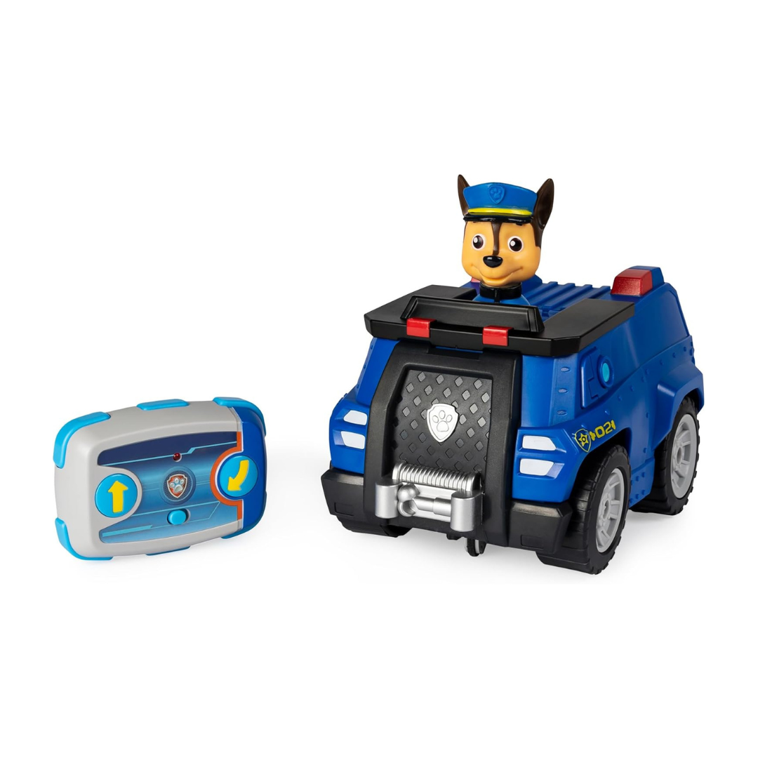 Brinquedo viatura policial azul com comando à distância