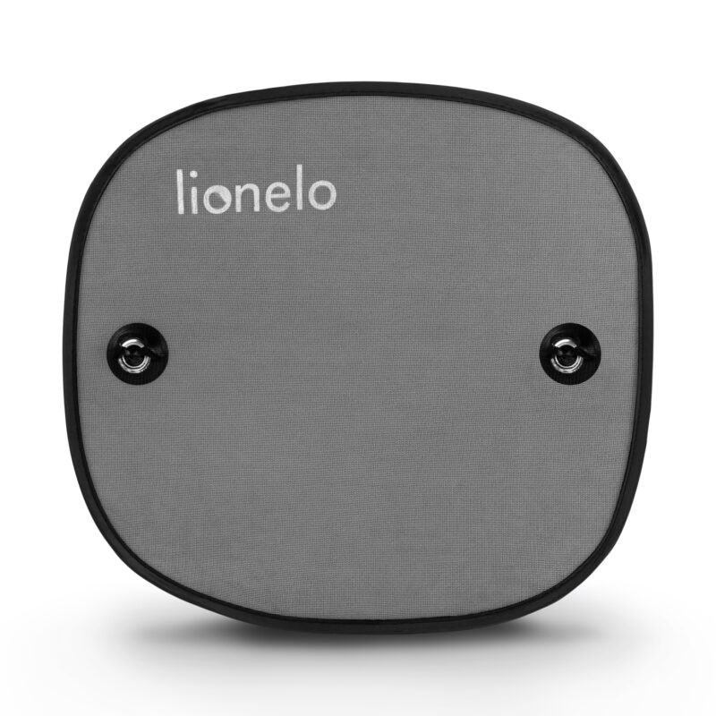 Filtro de tecido cinzento com ventosas e marca 'lionelo'