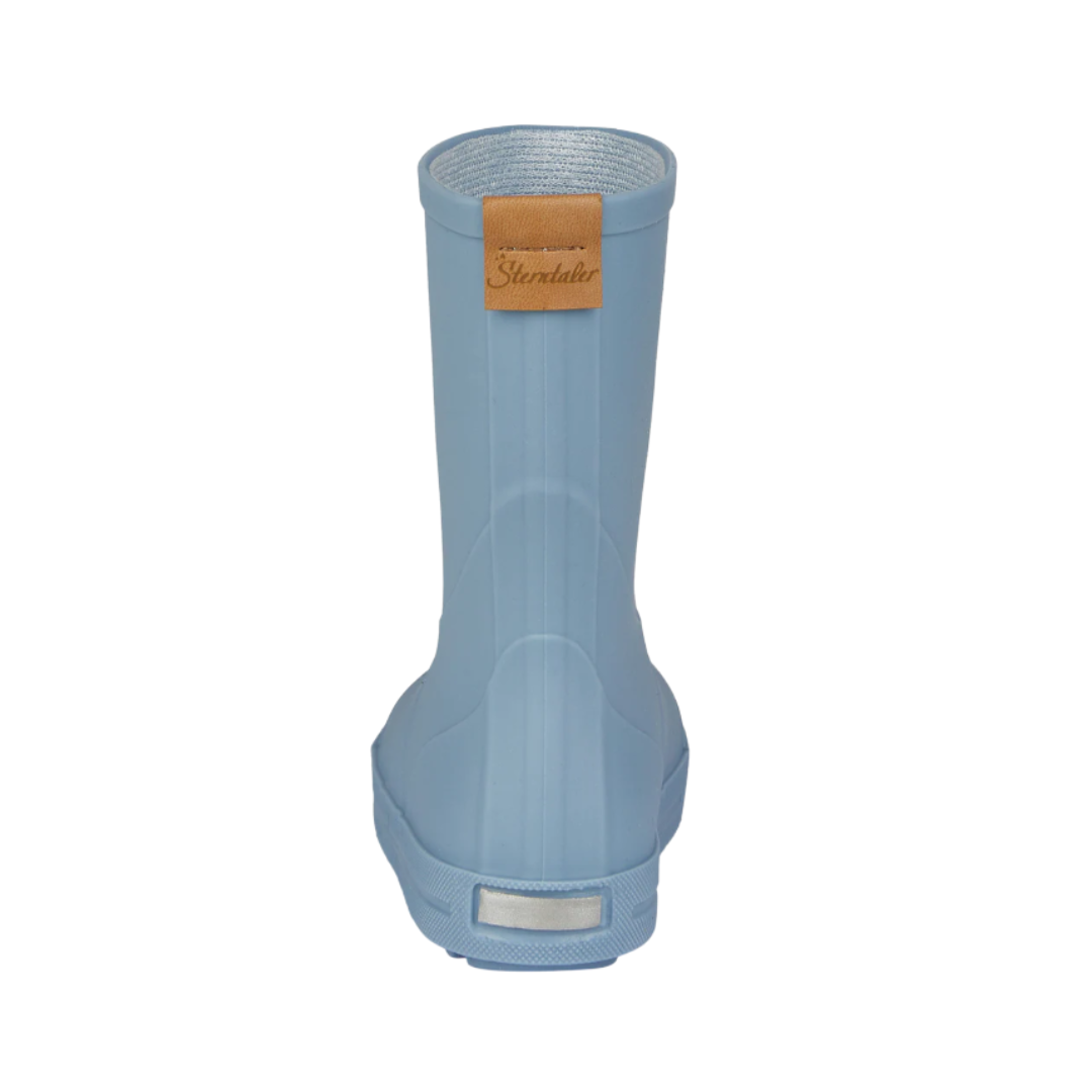 Bota de borracha azul clara Sterntaler vista de trás