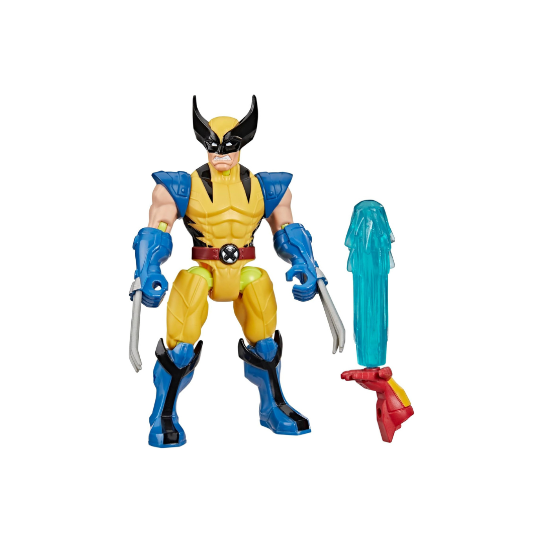 Figura de ação do Wolverine com acessórios