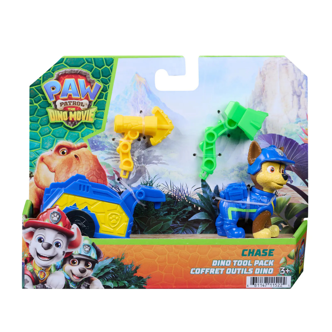 Brinquedo PAW Patrol Chase com acessórios em embalagem colorida