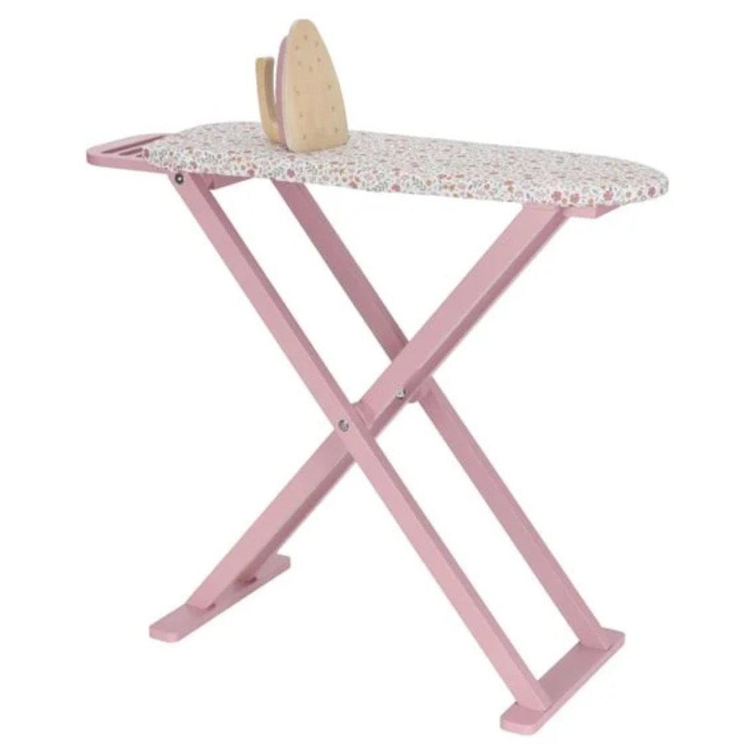 Prancha de passar roupa de criança com ferro de brinquedo