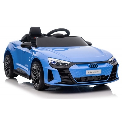 Carro elétrico infantil azul estilo Audi RS e-tron GT