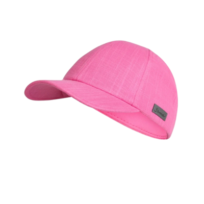 Boné rosa com etiqueta Stardust