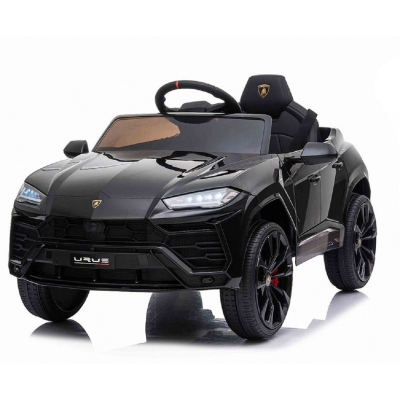 Carro elétrico infantil preto Lamborghini Urus