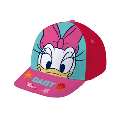 Boné infantil com estampa da personagem Daisy e texto DAISY