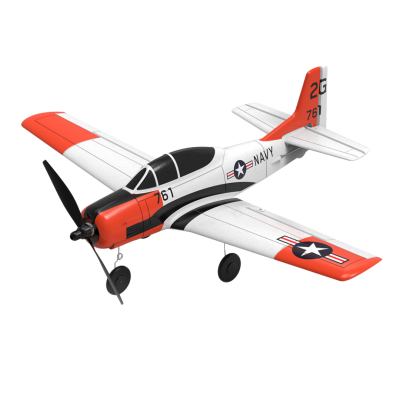 avião de brinquedo branco e laranja com hélice preta e símbolos militares