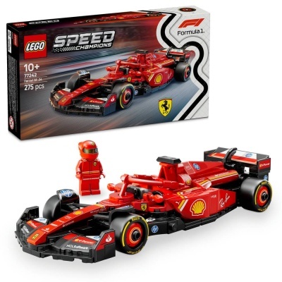 LEGO Speed Champions Ferrari SF-24 com mini figura de piloto