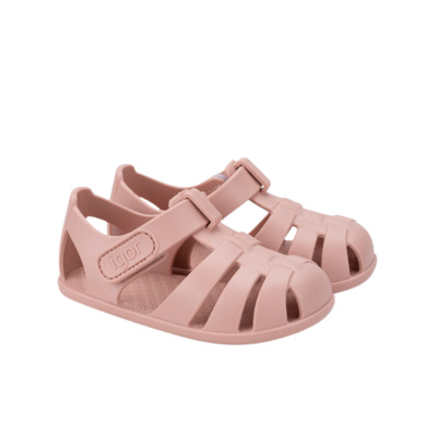 Sandálias de criança cor-de-rosa com fecho de velcro Igor
