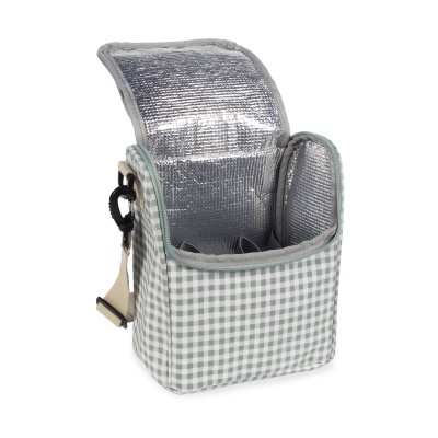 Walking&#x20;Mum&#x20;&#x7C;&#x20;Bolsa&#x20;T&#x00E9;rmica&#x20;I&#x20;Love&#x20;Vichy&#x20;-&#x20;Verde
