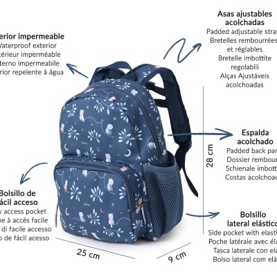 Tutete&#x20;&#x7C;&#x20;Mochila&#x20;Infantil&#x20;Magical&#x20;Forest