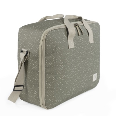 Walking&#x20;Mum&#x20;&#x7C;&#x20;Mala&#x20;de&#x20;Maternidade&#x20;Polka&#x20;Dot&#x20;Poppy&#x20;Moss