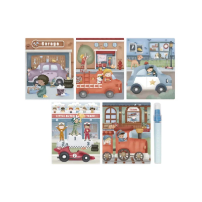 Little&#x20;Dutch&#x20;&#x7C;&#x20;Livro&#x20;Water&#x20;Magic&#x20;Jim&#x20;Vehicles