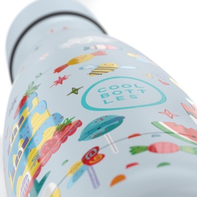 Cool&#x20;Bottles&#x20;&#x7C;&#x20;Garrafa&#x20;T&#x00E9;rmica&#x20;Candy&#x20;Land&#x20;350ml