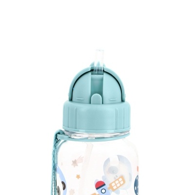 Tutete&#x20;&#x7C;&#x20;Garrafas&#x20;Com&#x20;Palhinha&#x20;500ml&#x20;Pandas&#x20;in&#x20;Space