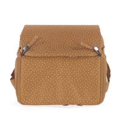 Walking&#x20;Mum&#x20;&#x7C;&#x20;Cadeira&#x20;de&#x20;Refei&#x00E7;&#x00E3;o&#x20;Port&#x00E1;til&#x20;Polka&#x20;Dot&#x20;Poppy&#x20;Cinnamon