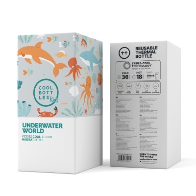 Cool&#x20;Bottles&#x20;&#x7C;&#x20;Kiddies&#x20;Underwater&#x20;World&#x20;350ml