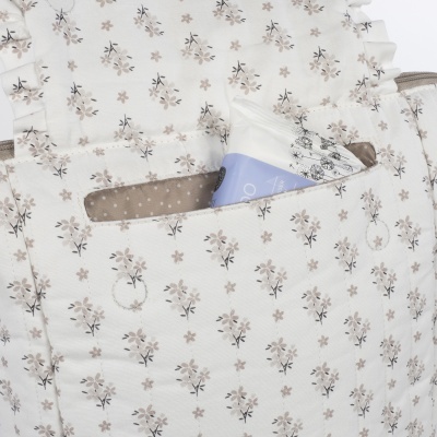 Walking&#x20;Mum&#x20;&#x7C;&#x20;Mochila&#x20;de&#x20;Maternidade&#x20;Botton&#x20;Flowers&#x20;-&#x20;P&#x00E9;rola