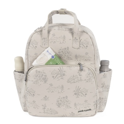 Pasito&#x20;a&#x20;Pasito&#x20;&#x7C;&#x20;Mochila&#x20;de&#x20;Maternidade&#x20;Toile&#x20;de&#x20;Jouy&#x20;Cream&#x20;-&#x20;Bege
