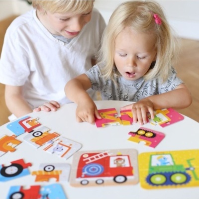 Banana&#x20;Panda&#x20;Puzzle&#x20;On-The-Go&#x20;Ve&#x00ED;culos&#x20;2&#x20;anos