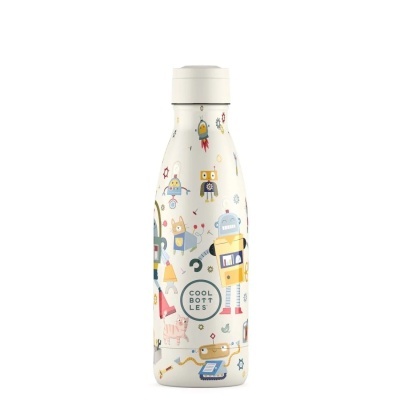 Cool&#x20;Bottles&#x20;&#x7C;&#x20;Garrafa&#x20;T&#x00E9;rmica&#x20;Messy&#x20;Robots&#x20;350ml