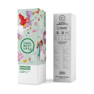 Cool&#x20;Bottles&#x20;&#x7C;&#x20;Garrafa&#x20;T&#x00E9;rmica&#x20;Princess&#x20;Kingdom&#x20;350ml