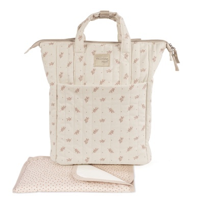 Walking&#x20;Mum&#x20;&#x7C;&#x20;Mochila&#x20;de&#x20;Maternidade&#x20;Mimosa&#x20;-&#x20;Rosa&#x20;e&#x20;P&#x00E9;rola