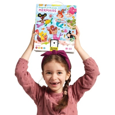 Banana&#x20;Panda&#x20;&#x7C;&#x20;Puzzle&#x20;Gigante&#x20;Sereias&#x20;4&#x2B;