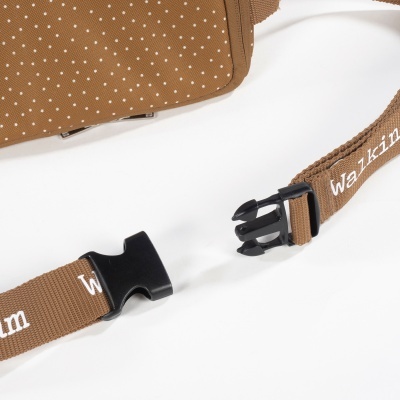 Walking&#x20;Mum&#x20;&#x7C;&#x20;Cadeira&#x20;de&#x20;Refei&#x00E7;&#x00E3;o&#x20;Port&#x00E1;til&#x20;Polka&#x20;Dot&#x20;Poppy&#x20;Cinnamon