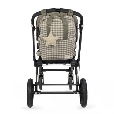 Walking&#x20;Mum&#x20;&#x7C;&#x20;Mochila&#x20;de&#x20;Maternidade&#x20;Caetana&#x20;Stone&#x20;-&#x20;Verde