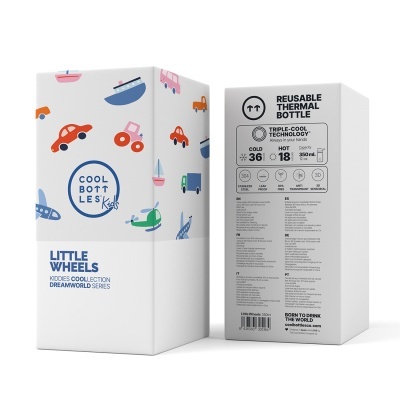 Cool&#x20;Bottles&#x20;&#x7C;&#x20;Kiddies&#x20;Little&#x20;Wheels&#x20;350ml