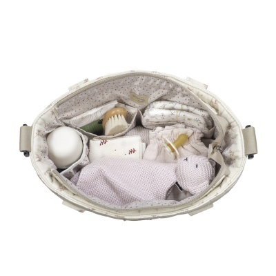 Walking&#x20;Mum&#x20;Bolsa&#x20;de&#x20;Passeio&#x20;Mimosa&#x20;-&#x20;Rosa&#x20;e&#x20;P&#x00E9;rola