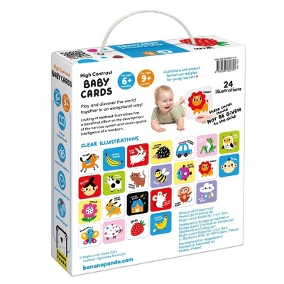 Banana&#x20;Panda&#x20;&#x7C;&#x20;High&#x20;Contrast&#x20;Baby&#x20;Cards&#x20;6M&#x2B;&#x20;e&#x20;9M&#x2B;
