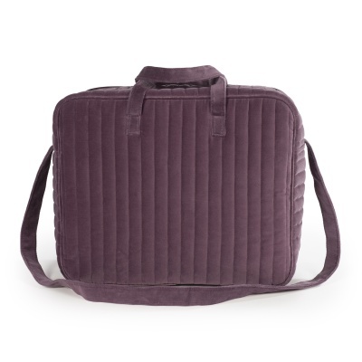 Pasito&#x20;a&#x20;Pasito&#x20;&#x7C;&#x20;Mala&#x20;Maternidade&#x20;Retangular&#x20;Cherry&#x20;Velvet&#x20;-&#x20;Bord&#x00F4;