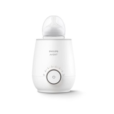 Aquecedor de biberão Philips Avent branco com botão de controlo da temperatura
