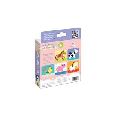 Banana&#x20;Panda&#x20;Puzzle&#x20;On-The-Go&#x20;Animais&#x20;da&#x20;Quinta&#x20;2&#x20;Anos