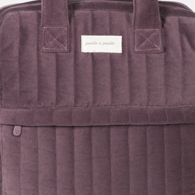 Pasito&#x20;a&#x20;Pasito&#x20;&#x7C;&#x20;Mochila&#x20;de&#x20;Maternidade&#x20;Cherry&#x20;Velvet&#x20;-&#x20;Bord&#x00F4;