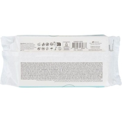 Bambo&#x20;Nature&#x20;&#x7C;&#x20;Baby&#x20;Wet&#x20;Wipes&#x20;Plastic&#x20;Free&#x20;-&#x20;50&#x20;toalhitas