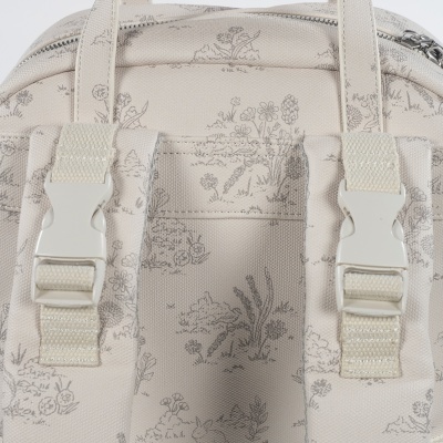 Pasito&#x20;a&#x20;Pasito&#x20;&#x7C;&#x20;Mochila&#x20;de&#x20;Maternidade&#x20;Toile&#x20;de&#x20;Jouy&#x20;Cream&#x20;-&#x20;Bege