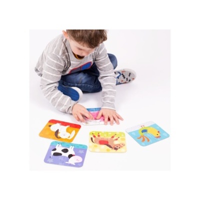 Banana&#x20;Panda&#x20;Puzzle&#x20;On-The-Go&#x20;Animais&#x20;da&#x20;Quinta&#x20;2&#x20;Anos