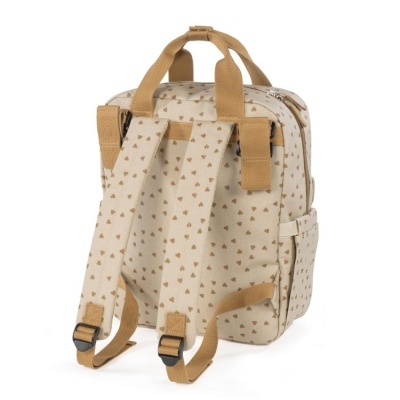 WALKING&#x20;MUM&#x20;&#x7C;&#x20;MOCHILA&#x20;POPPY&#x20;HEARTS&#x20;CINNAMON