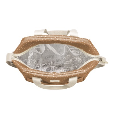 Walking&#x20;Mum&#x20;&#x7C;&#x20;Bolsa&#x20;T&#x00E9;rmica&#x20;Polka&#x20;Dot&#x20;Poppy&#x20;Cinnamon