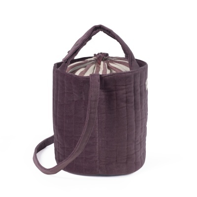 Pasito&#x20;a&#x20;Pasito&#x20;&#x7C;&#x20;Bolsa&#x20;Bucket&#x20;Cherry&#x20;Velvet&#x20;-&#x20;Bord&#x00F4;