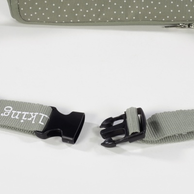 Walking&#x20;Mum&#x20;&#x7C;&#x20;Cadeira&#x20;de&#x20;Refei&#x00E7;&#x00E3;o&#x20;Port&#x00E1;til&#x20;Polka&#x20;Dot&#x20;Poppy&#x20;Moss